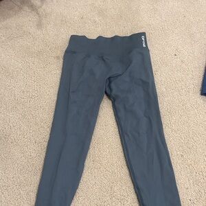 Girls' Dark Gray DFYNE High-Waist Performance Leggings